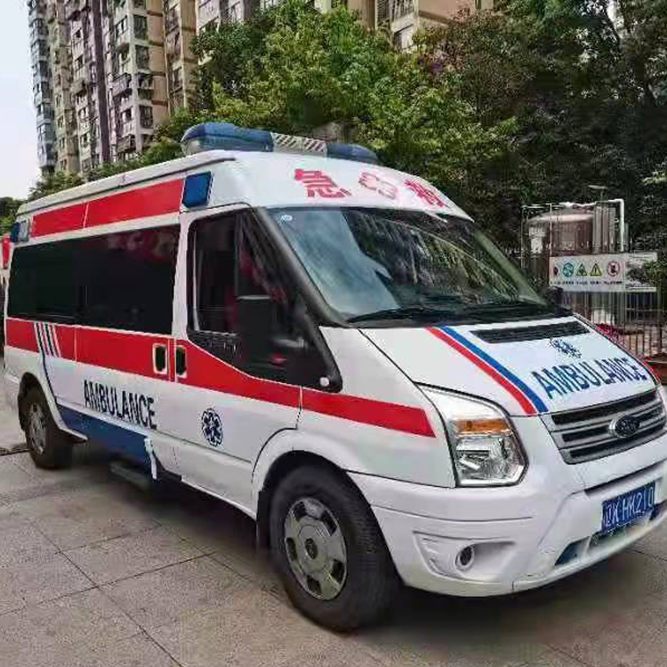 绥宁长途救护车护送病人返乡